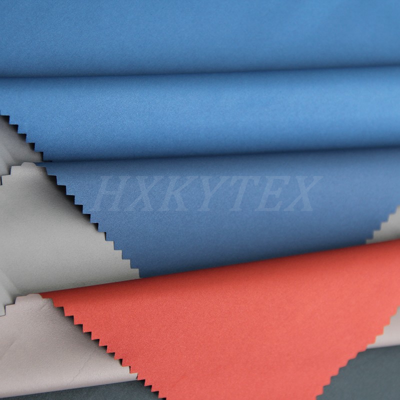 30d Foam Coating Polyester Pongee Fabric for Men's Trench