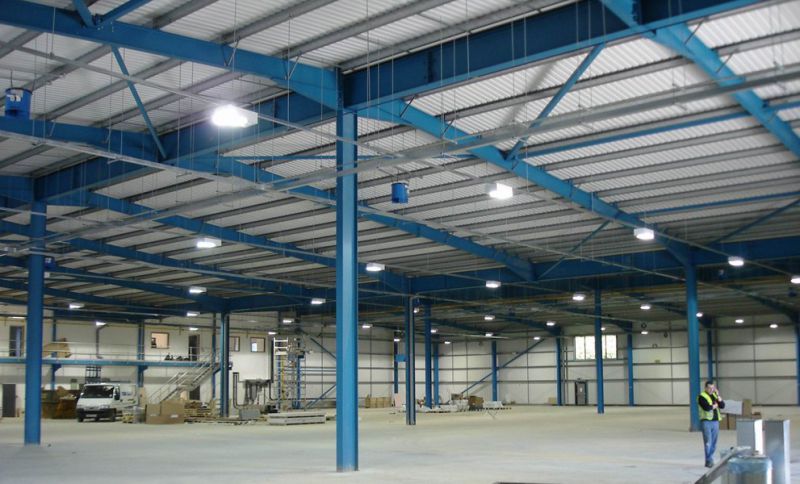 Large Span Steel Structure Warehouse/ Space Frame From China
