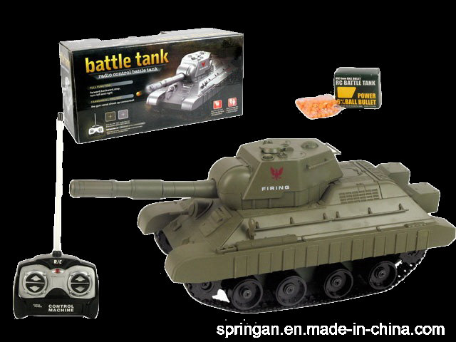 R/C Battle Tank Military Plastic Toy