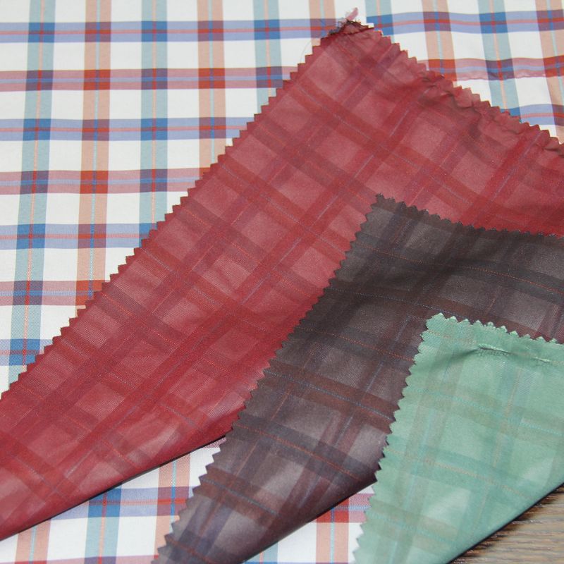 Polyester Yarn Dyed Fabric for Men's Shirt or Garment Lining