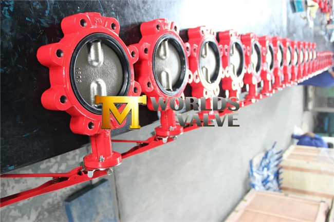 Bare Shaft Lug Type Wafer Butterfly Valve