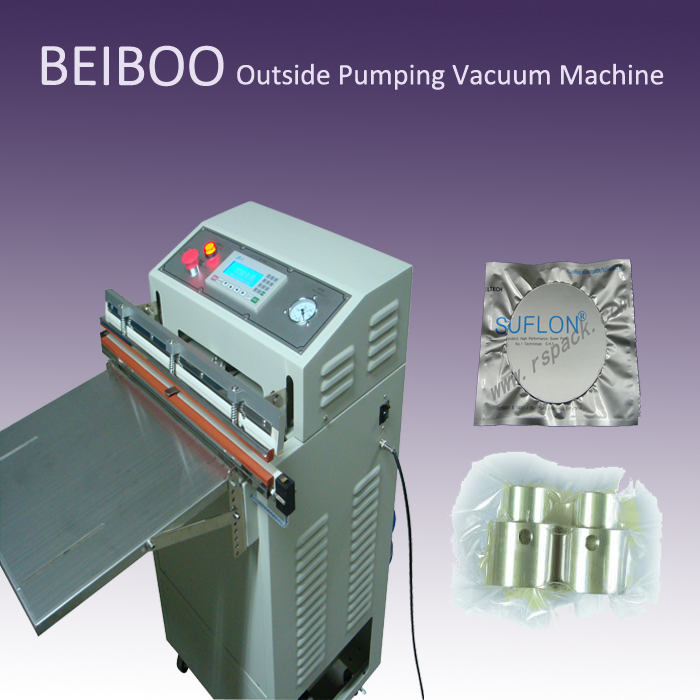 Outside / Eternal Pumping Vacuum Sealing Packaging Machine