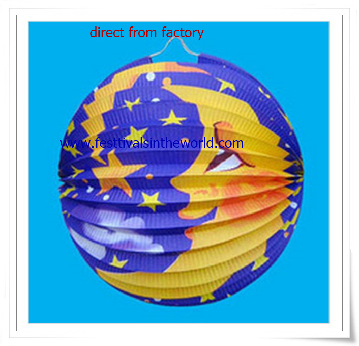 Hanging Decoration Goldfish Paper Lantern for Outside