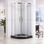 Quadrant Shape Sliding Shower Enclosure with Frame Designs (QA-R900)