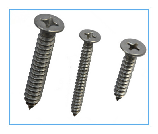 DIN968 of Stainless Steel Screws with Countersunk Head