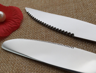 Stainless Steel Fork and Knife Set