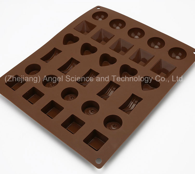 30-Cavity Silicone Ice Tray Chocolate Pudding Jerry Mold Si27