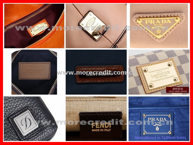 Metal Logo Plate for Handbag