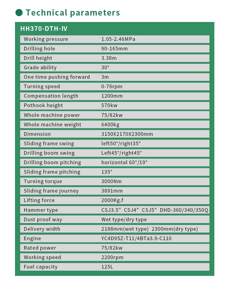 Drilling Machine and Air DTH Drilling Rig with Best Price