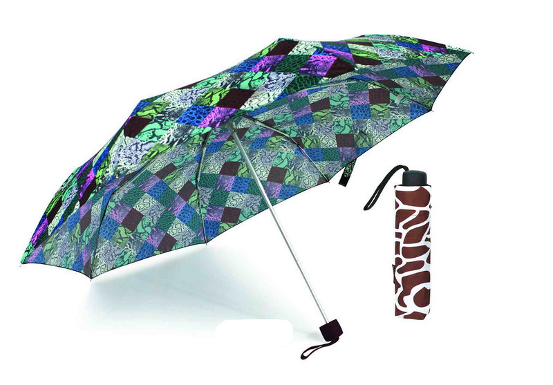 Animal Skin Design 3 Fold Manual Light Umbrella (YS-3FM21083940R)