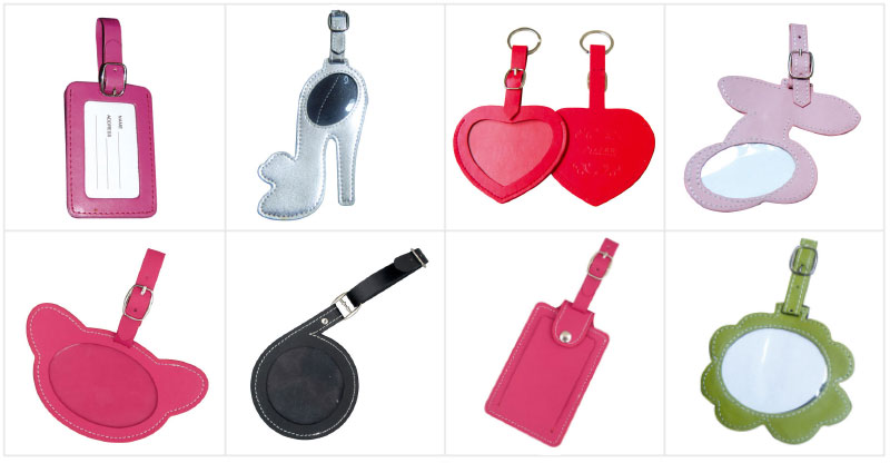 Customized Heart Metal Luggage Tag Wholesale