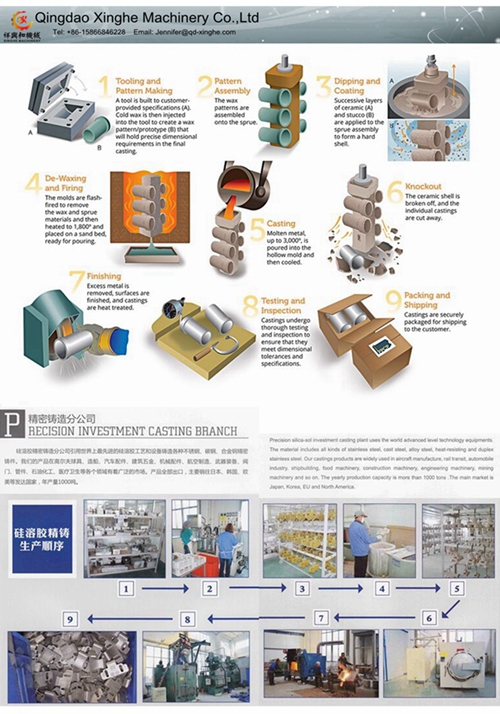 #40 Stainless Steel Precision Casting Steel Investment Casting