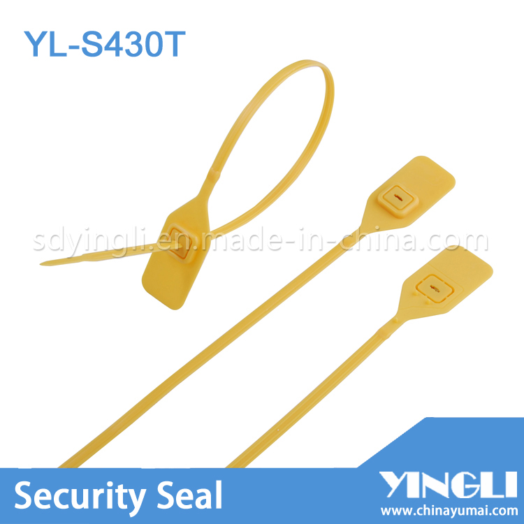 Security Seal Plastic with Metal Locking