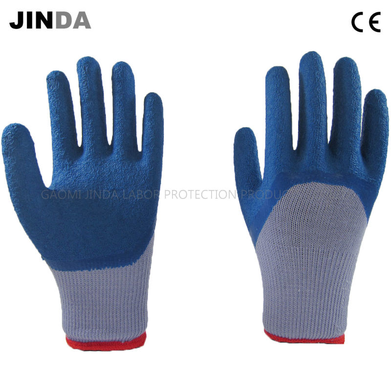 Latex Coated Labor Protective Safety Work Gloves (LH504)