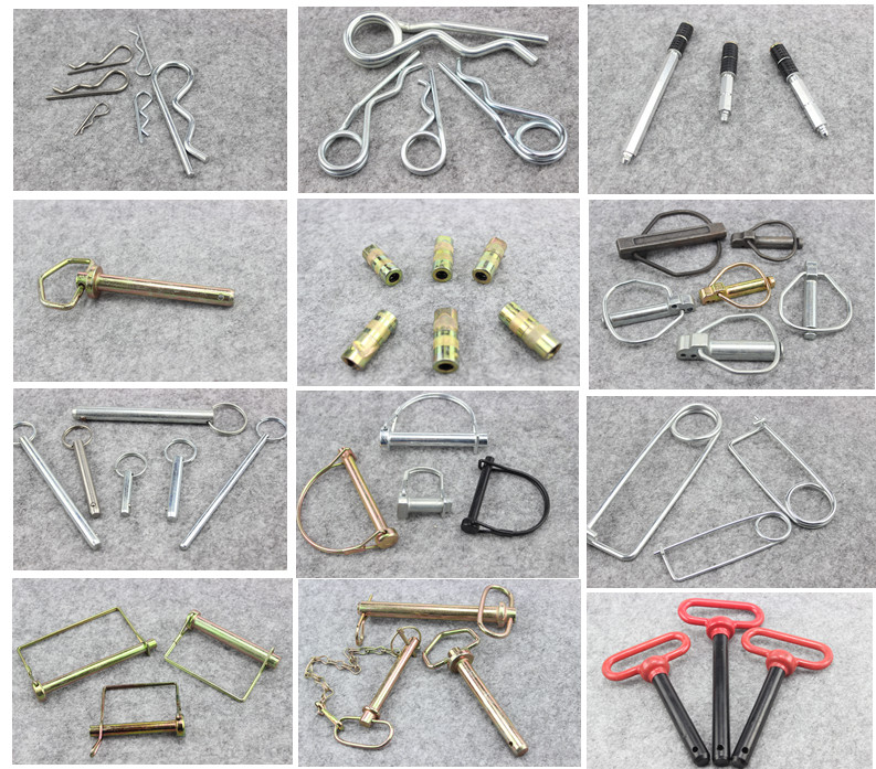 Galvanized Metal Clevis Pin Assortment with Head