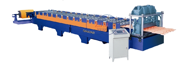 European Standard Glazed Tile Cold Roll Forming Machine