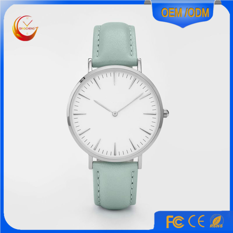 Promotion Sport Stainless Steel Fashion Lady Men's Quartz Wrist Watch