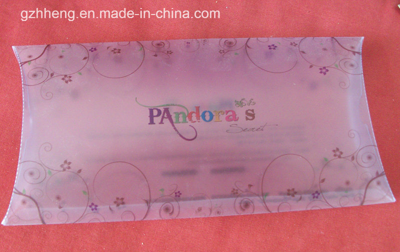 Custom Plastic Pillow Box for Make up (HH 399)