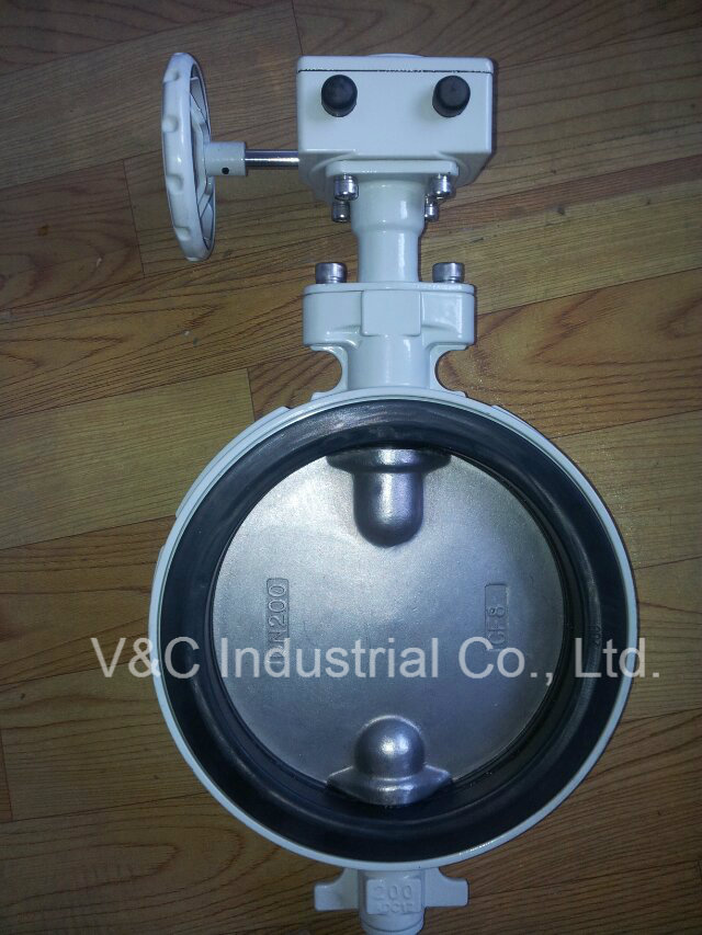 API Lever Wafer Butterfly Valve with EPDM Seal