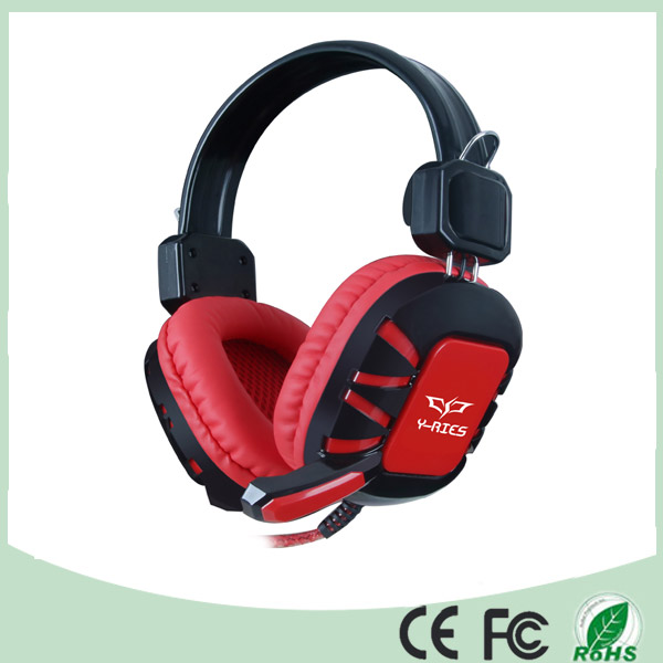 Promotional 50mm Noice Cancelling Stereo Wired LED Gaming Headset (K-919)