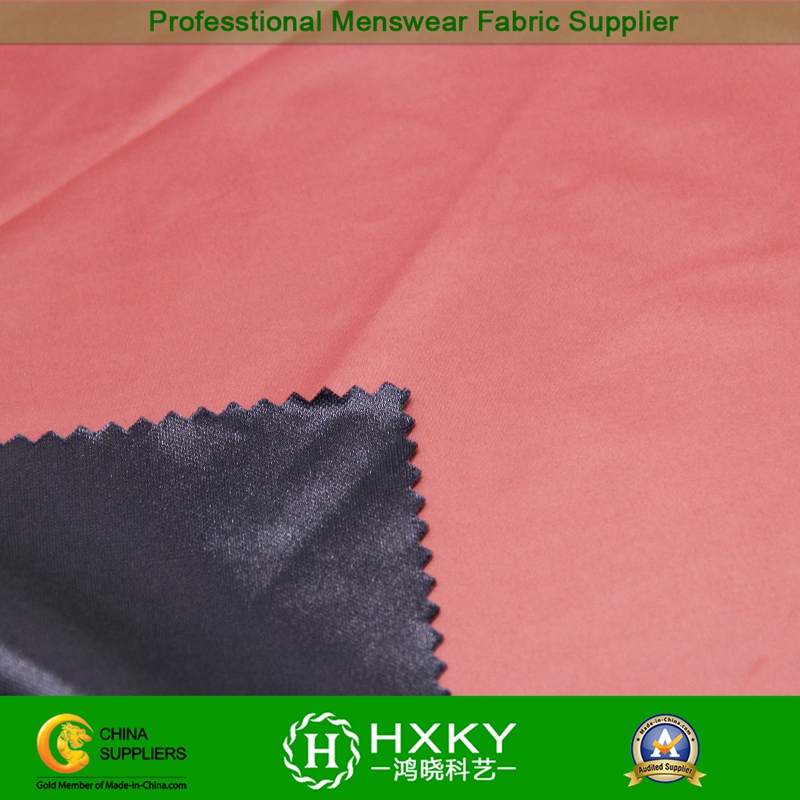 50d Cire Processing Polyester Compound Fabric for Men's Jacket