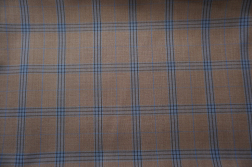 Check Fabric for Suiting