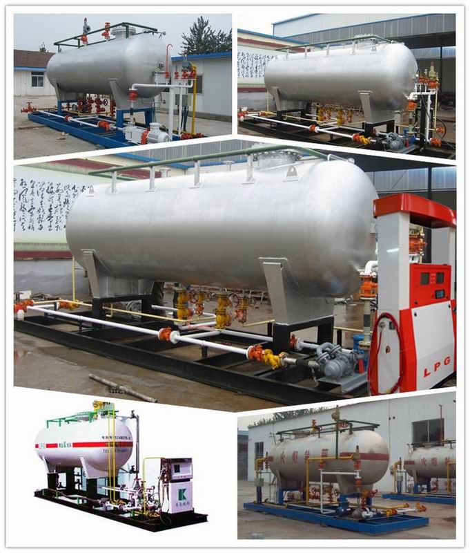 Cooking Gas Cylinder 5m3/2ton Small LPG Filling Station