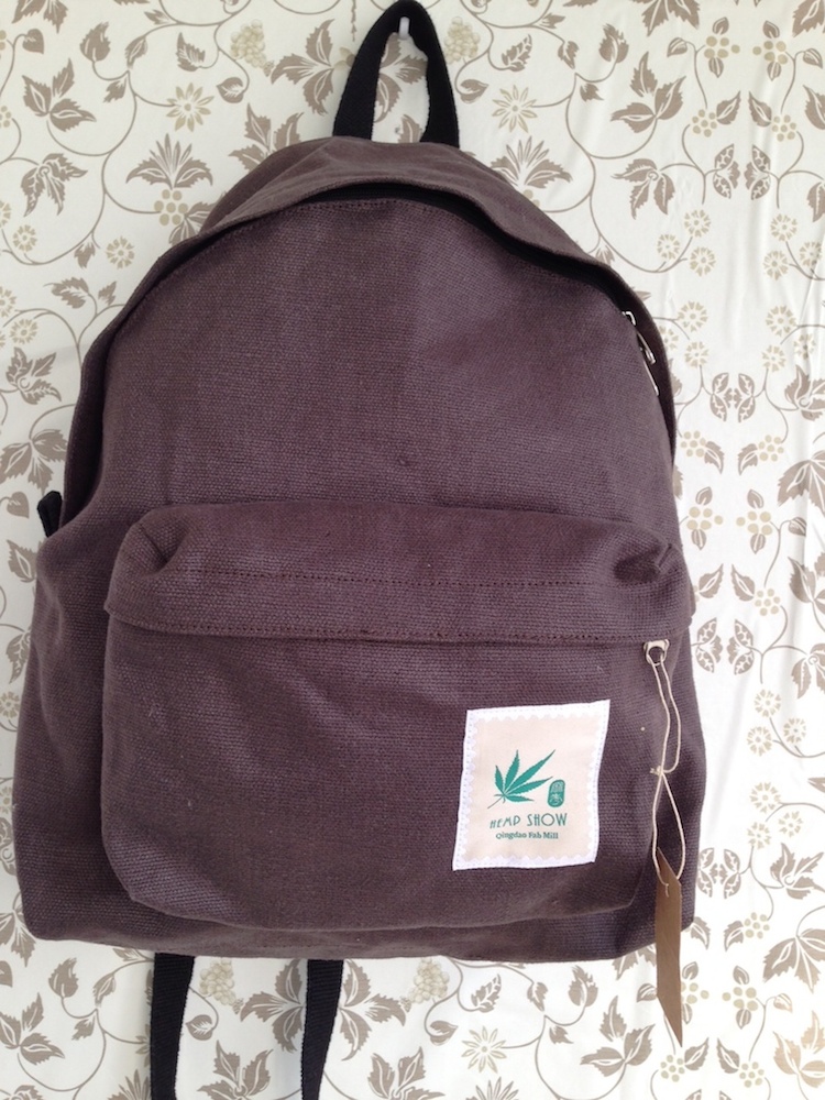 Durable Hemp Backpack Bag (HBB-01)