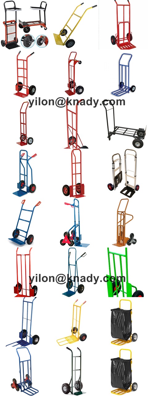 Folding Style Stair Climbing Six Wheel Hand Trolley