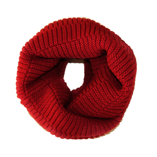 Womens Unisex Neck Warmer Thick Winter Knitted Scarf Loop Snood (SK143)