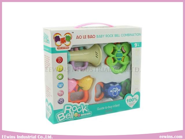 Baby Toys Combination Baby Bells Toys Rattle