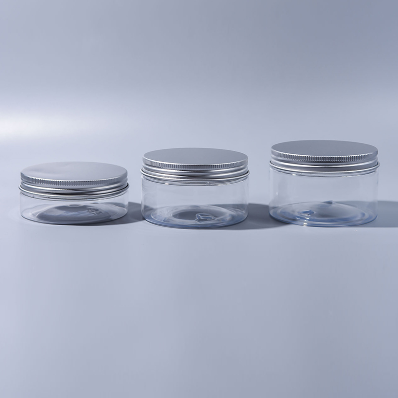 30ml Pet Jar Plastic Wide Mouth Jar for Candy for Food for Ice Cream for Cosmetic Food Grade with Aluminum Caps