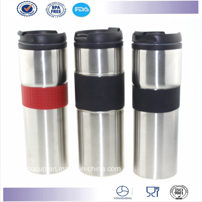 Double Walls Stainless Steel Travel Mug Auto Mug