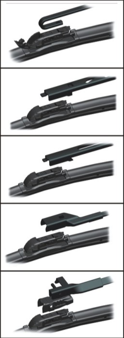 Multi Adaptor Wiper Blade S991