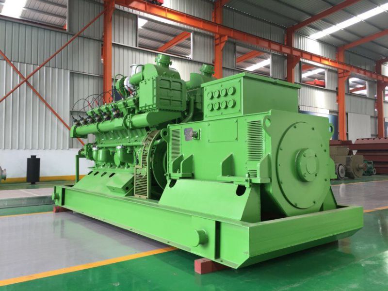 Industrial Generators Green Power Lvhuan 500kw Nature Gas Turbine Power Plant Generator Set with Water-Cooled and CHP