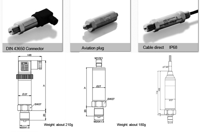 Low Price Piezoresistive Silicon Pressure Transducer