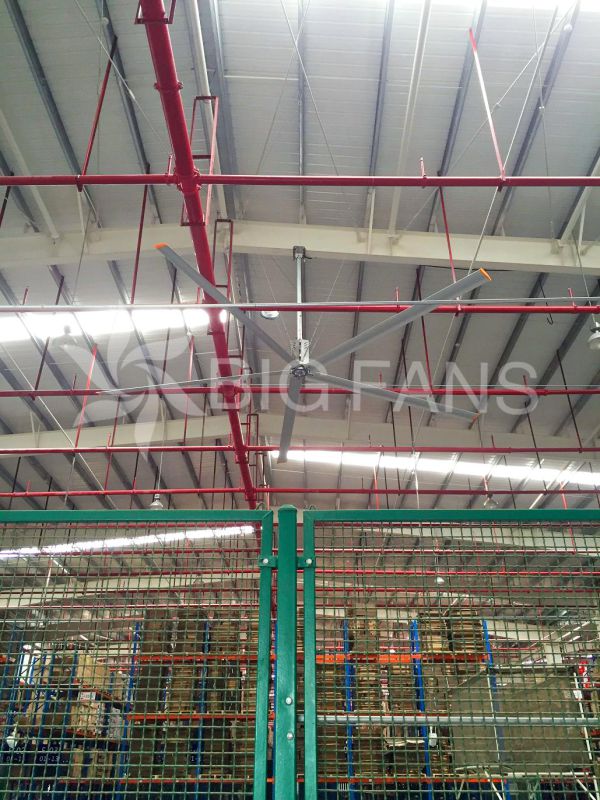 3.8m (12.5FT) Size Hvls Electric Large Ceiling Fan Made in China