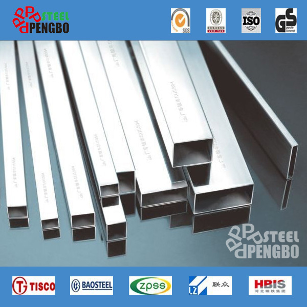 Square SUS304 Stainless Seamless Steel Pipe