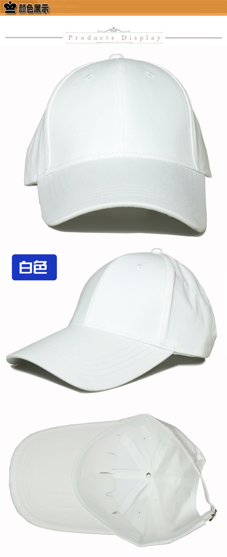 Hot Sale Cheap Polyester Hat Golf Sports Cap