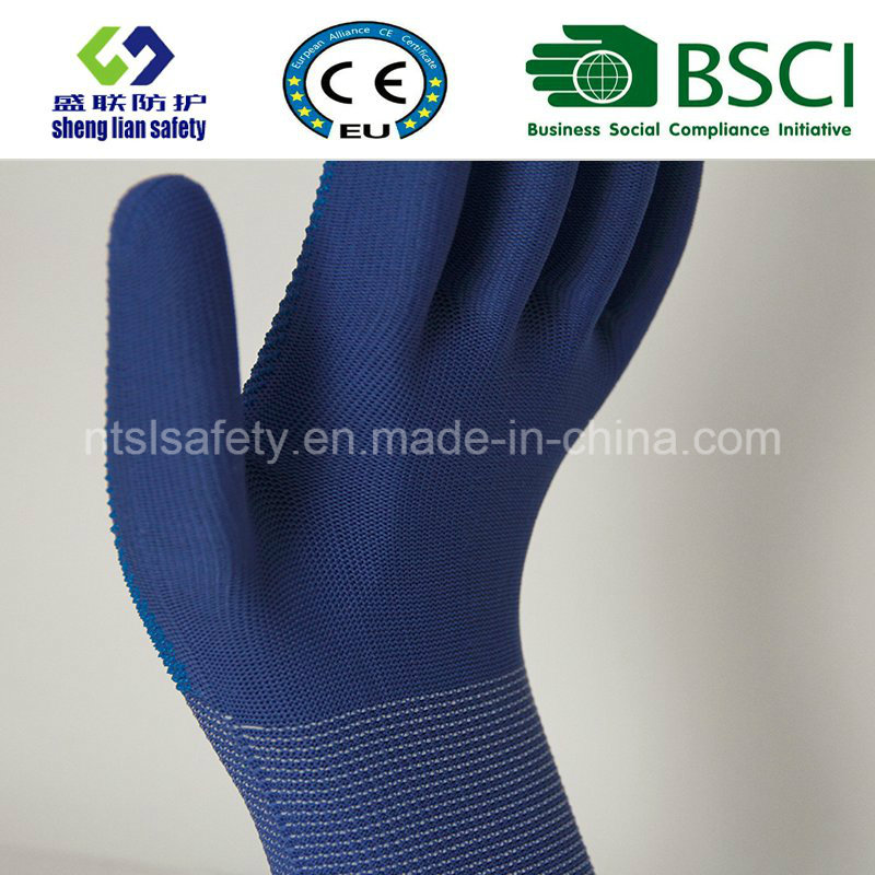 PVC Dots Work Safety Polyester Gloves