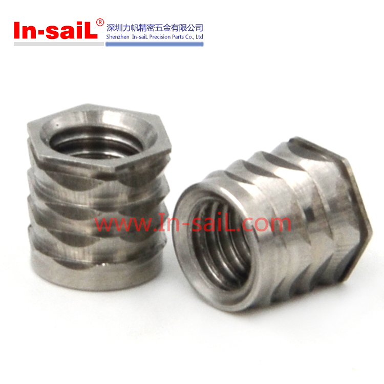 Stainless Steel Threaded Insert Nut for Plastic Components