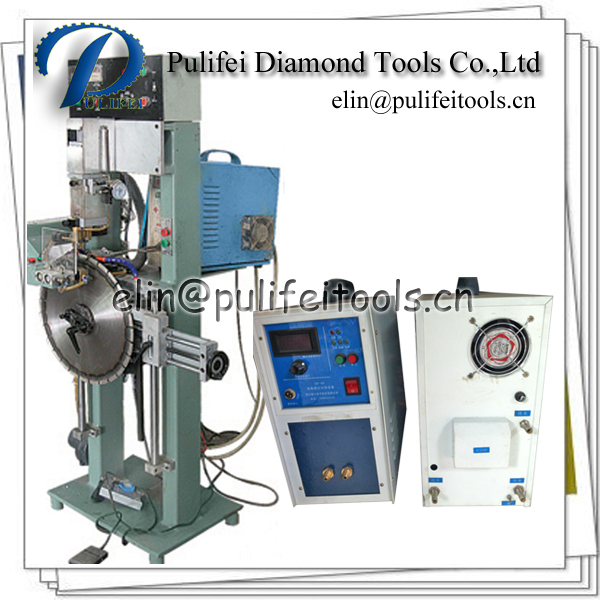 Manual Rack High Frequency Induction Machine Weld Diamond Segment Blade