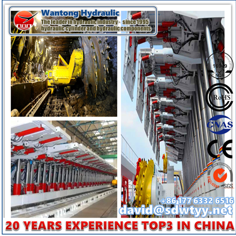 Mining Equipment Support Telescopic Hydraulic Cylinder