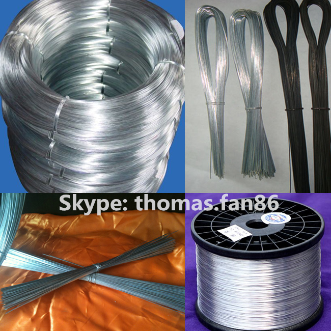 Q195 Q235 Electro Galvanized Wire / Hot Dipped Galvanized Wire