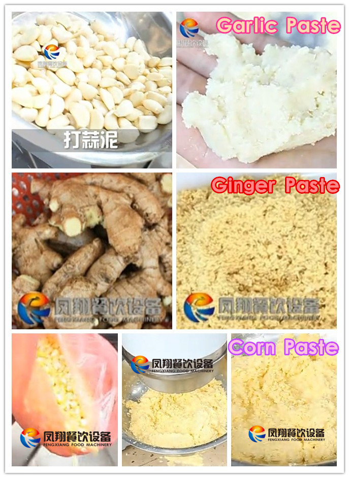 Large Type of Lotus Root/Tomato/Sweet Potato/Chili/Shallot/Okra/Corn Paste Grinder Grinding Machine