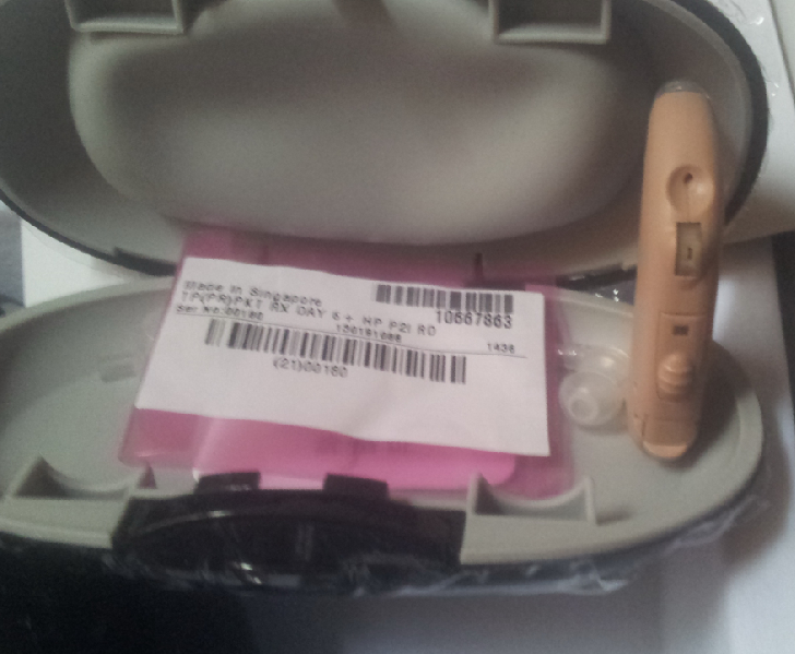 Rexton Day 6+ HP Hearing Aid with Remote Control