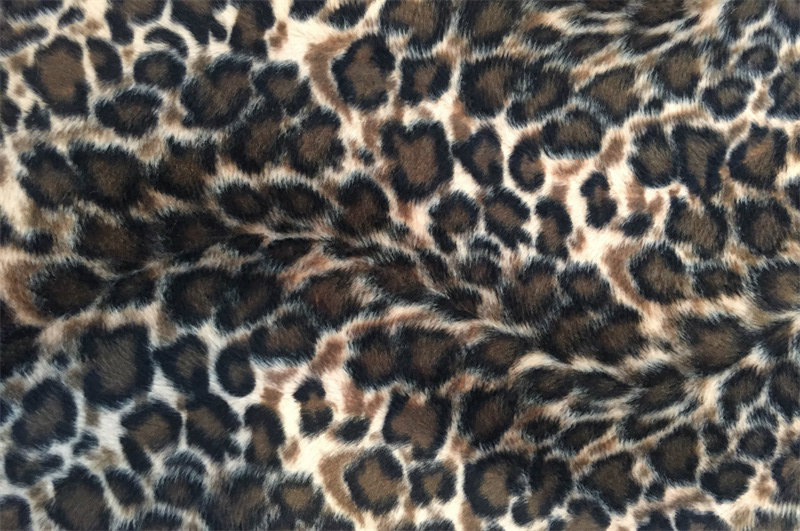 Animal Pattern Printed Velvet Fabric for Upholstery (EDM5083)