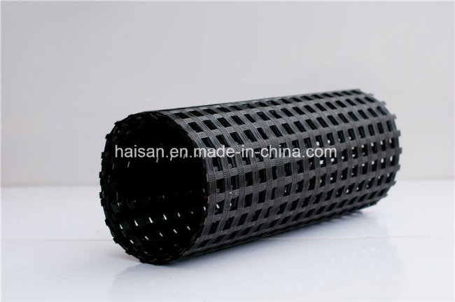 Anti-Corrosion Road Construction Materials Fiber Glass/Plastic PP/Polyester Fibre Geogrid of China