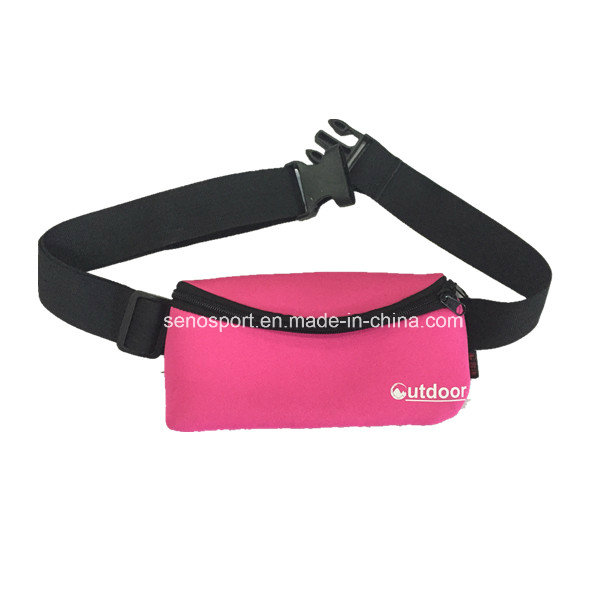 Adjustable Neoprene Sports Running Waist Belt with Custom Logo (SNWS10)