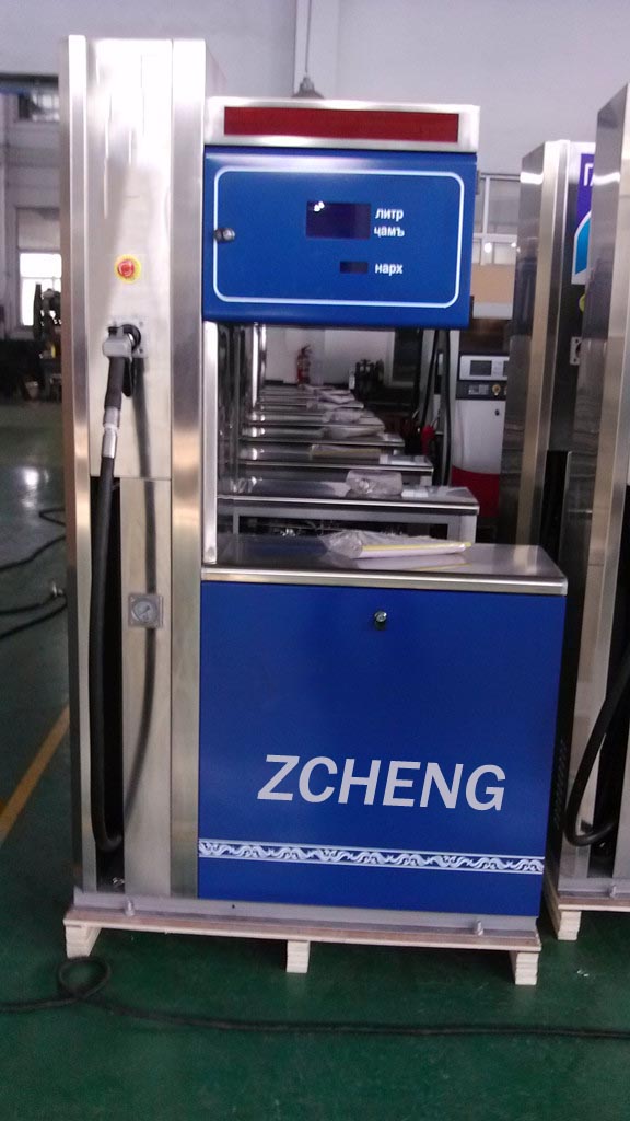 Zcheng Blue Color Double Nozzle LPG Dispenser